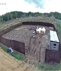 Видеонаблюдение для стройплощадки 